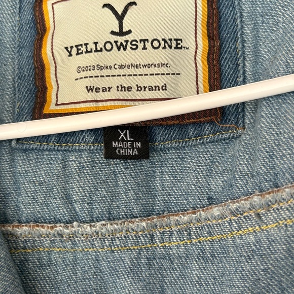 Fringed Blue Jean Jacket - Picture 8 of 13